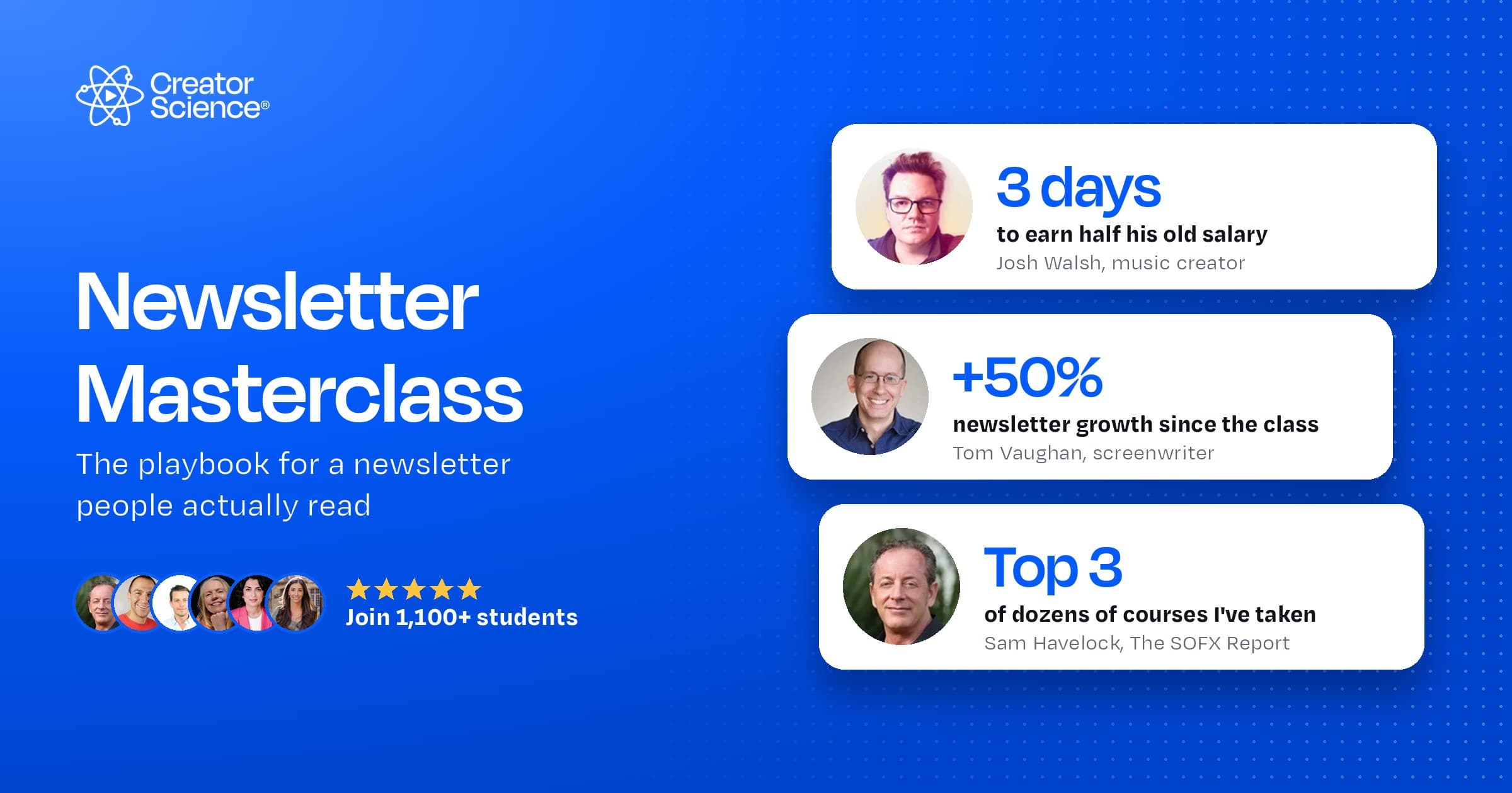 Newsletter Masterclass: the playbook for a newsletter people actually read